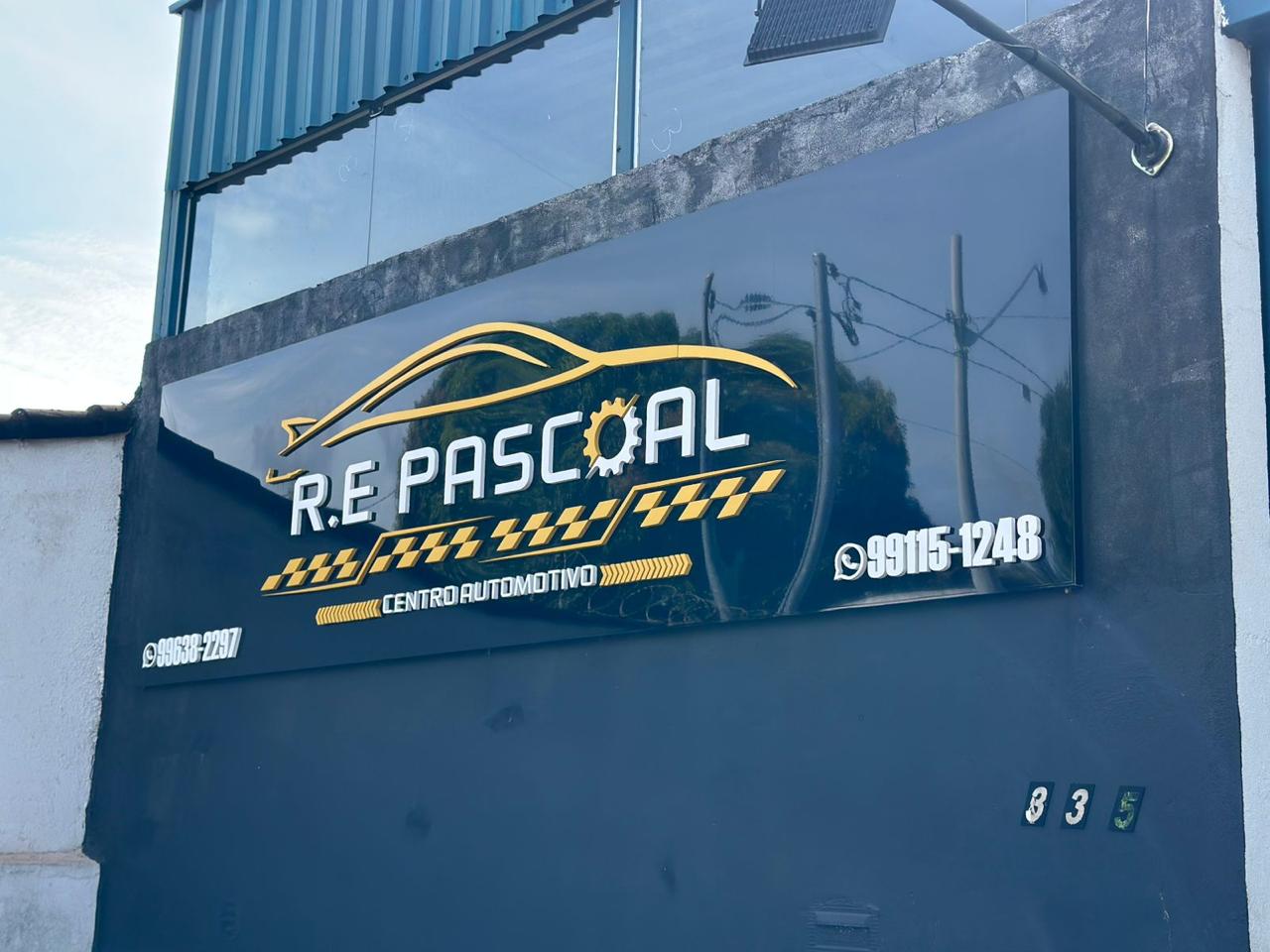 Fachada da R.E. Pascoal Centro Automotivo